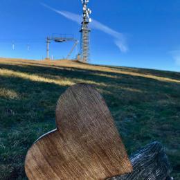 ein Frühlingstag im Februar wolkenlos 12 Grad und eine fantastische Fernsicht