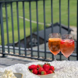 Auszeit auf unserer Dachterrasse